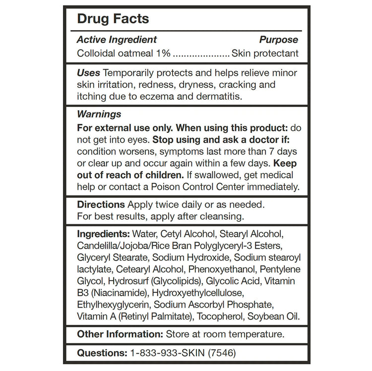 Arcitva Eczema Cream Ingredients