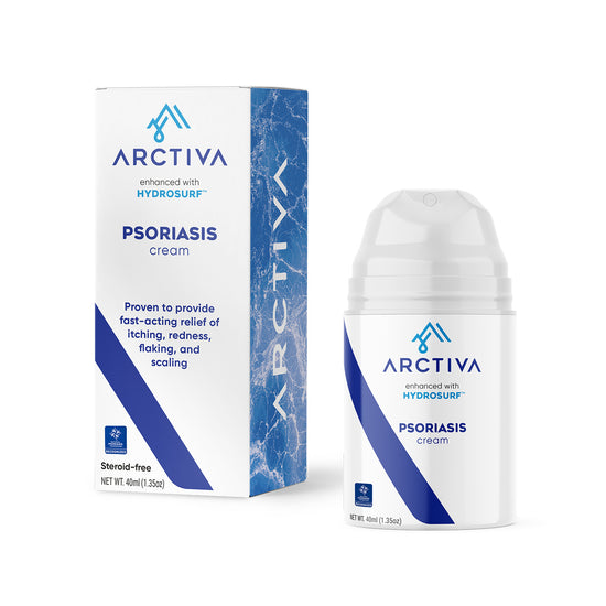Psoriasis Cream - Travel Size 1.35oz with 2% Salicylic Acid enhanced with HYDROSURF Glycolipid Technology